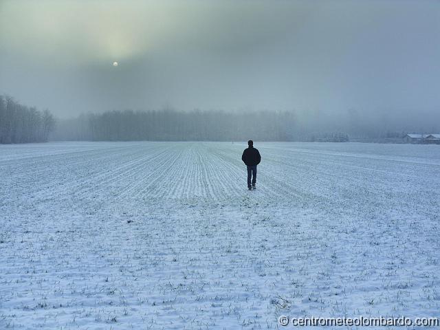 41.JPG - Cascina Regusella (Uboldo) (VA). 19 Dicembre, ore 10. Sole e nebbia. (Marco Zaffaroni)